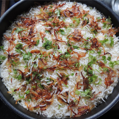 Basmati Rice Polao for 4 Prs